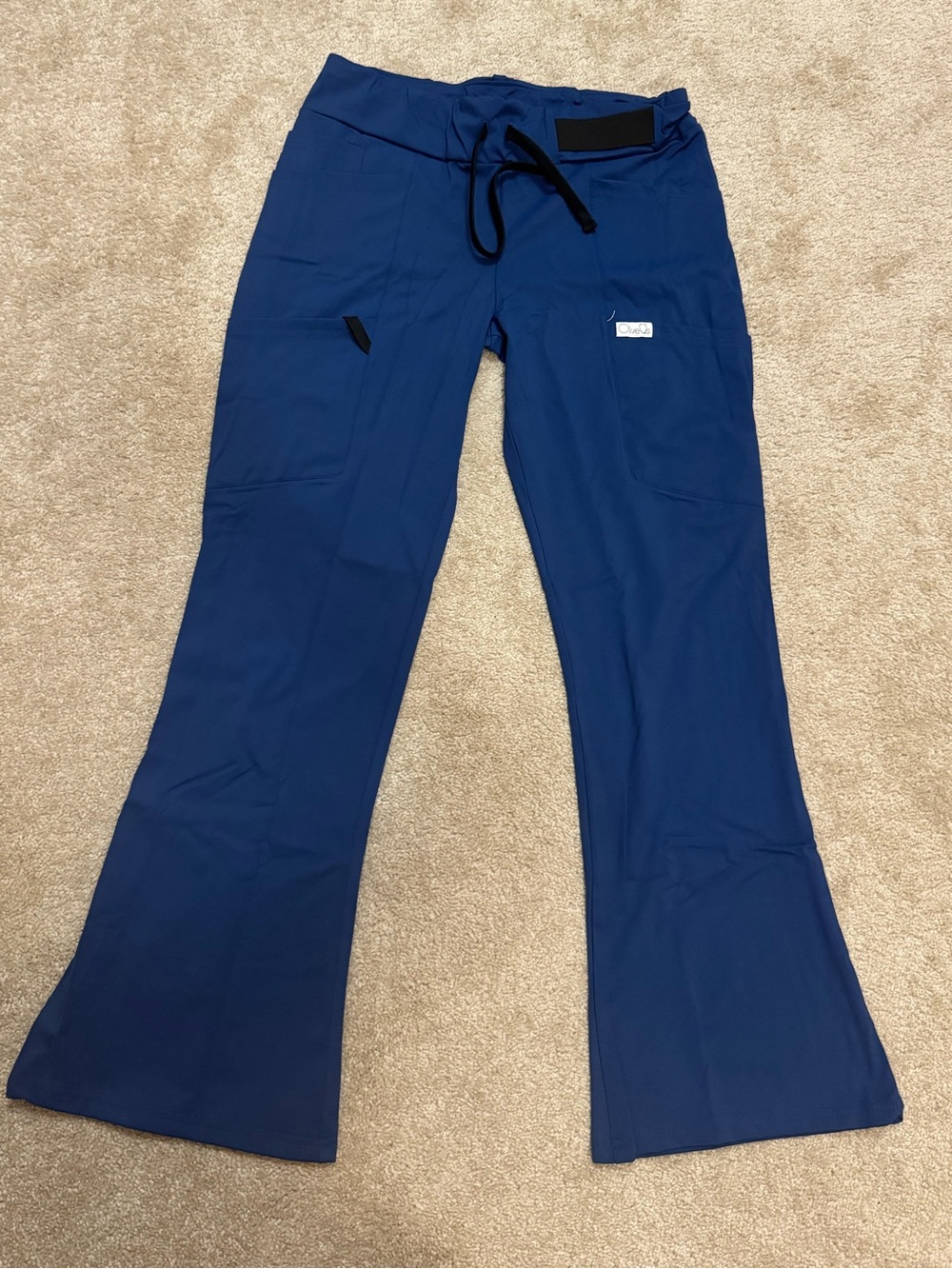 Women’s Navy Blue Utility Pants - Picture 2 of 5
